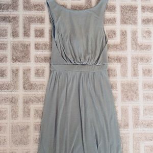 Miss Selfridge Sz 4 Khaki Maxi Dress New